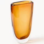 AURUM wazon, W 28 cm, ochrowy