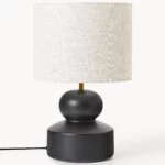 GEORGINA - lampa stołowa z ceramiki, 33x52 cm