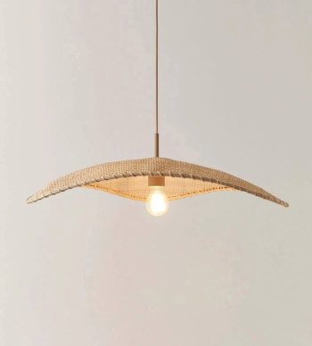 SENJA lampa wisząca wykonana z rattanu